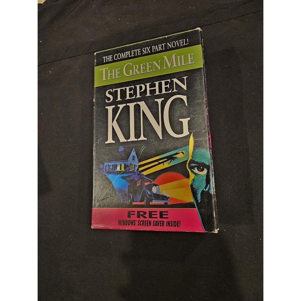 Stephen King The Green Mile Six Part Novel PB Box Set 1996 No Disc